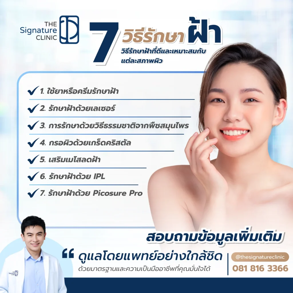 รักษาฝ้า 3