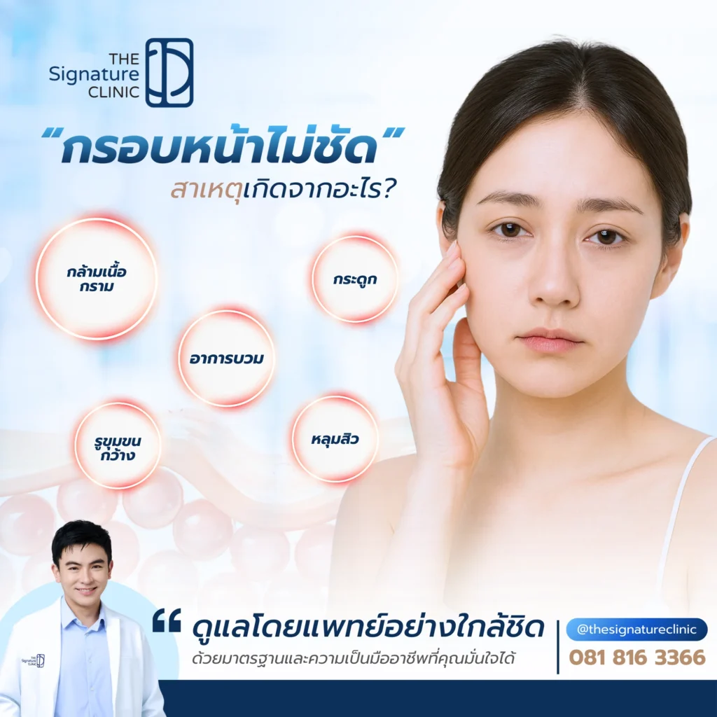 กรอบหน้าไม่ชัด