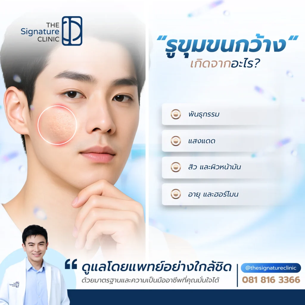 เลเซอร์กระชับรูขุมขน